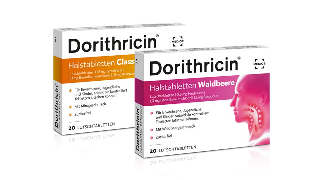 Dorithricin: Bekämpft Bakterien <u>und</u> Viren